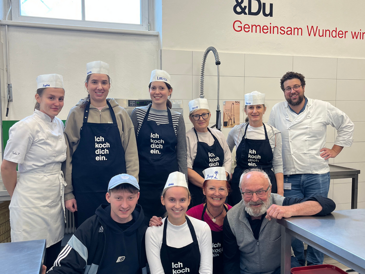 Gruppenfoto Kochen im Marienstüberl
